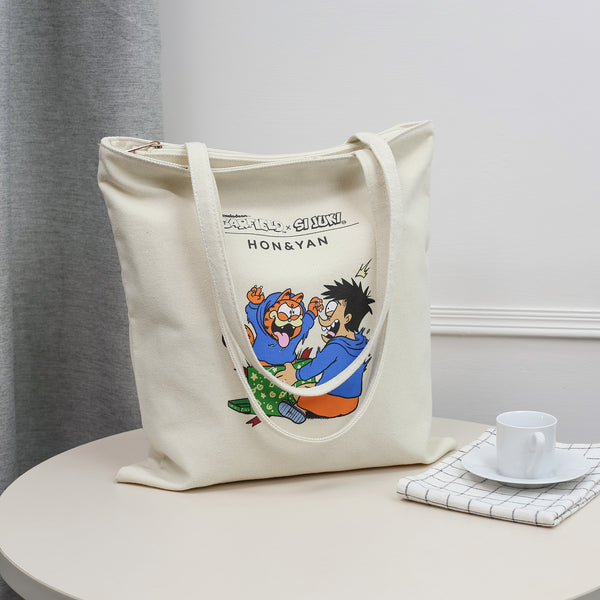 HONYAN Juki X Garfield Got Surprised Totebag