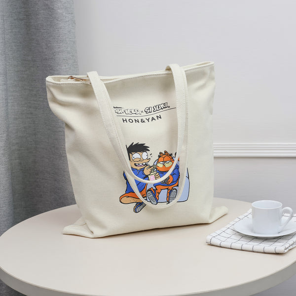 HONYAN Juki X Garfield Enjoy Moment Totebag