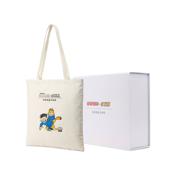 HONYAN Juki X Garfield Cat Ambused Totebag