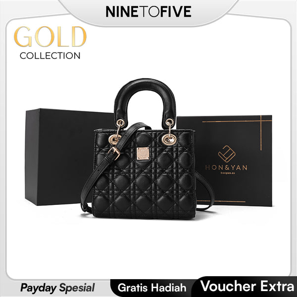 HONYAN GOLD Viorst Handbag