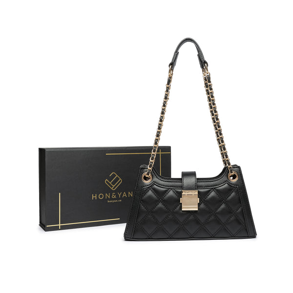 HONYAN GOLD Thea Shoulder Bag