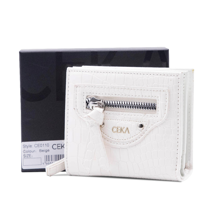Ceka Wallet CEKA PRO Marie Wallet - Dompet Wanita Murah Motif Croco Elegan 9to5