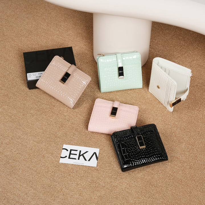 Ceka Wallet CEKA PRO Mirage Wallet — Dompet Wanita Stylish Motif Croco Murah – 9to5 ...
