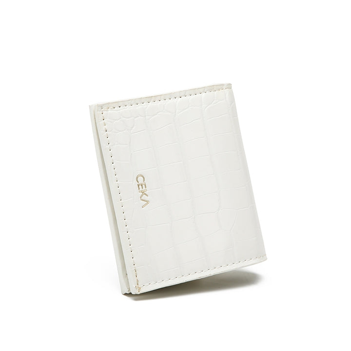 Ceka Wallet CEKA Fenne Short Wallet – Dompet Mini Wanita Croco Murah dan Elegan