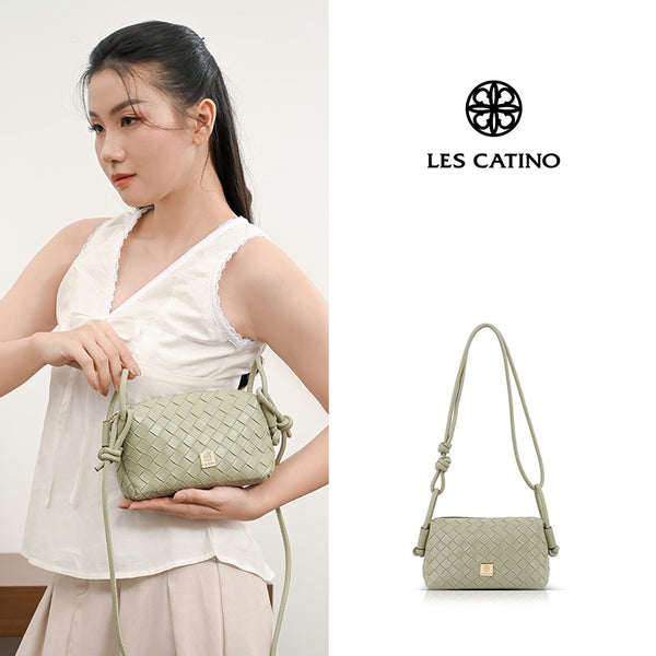 Tas Bahu Les Catino Kamari Braided Shoulder