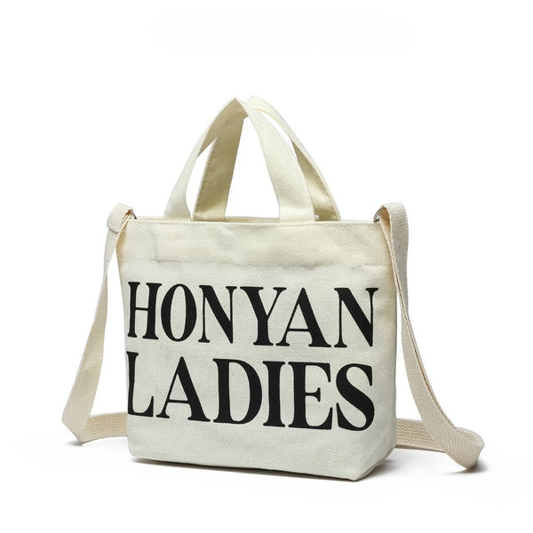 HONYAN Tas Selempang Wanita Canvas